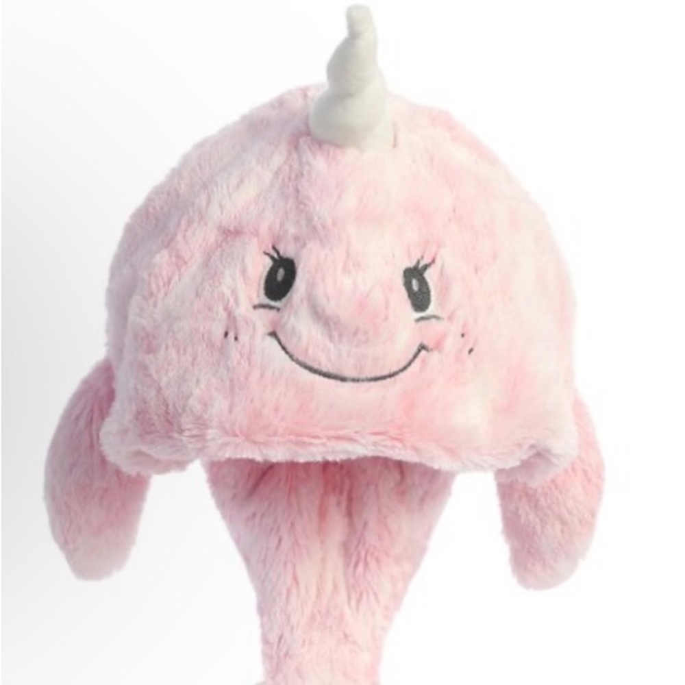 Ebba Toppers - NWT, Narwhal Pink Topper, Fits most up to 3 yrs.